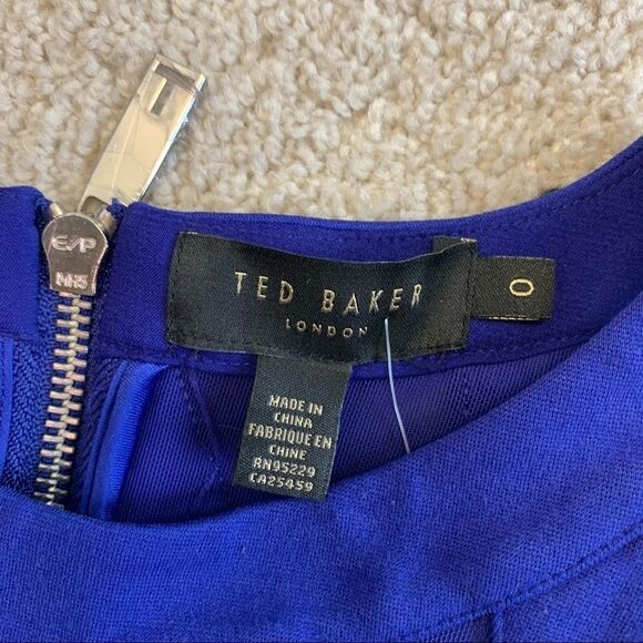 Ted Baker London Blue Midi Dress - Picture 9 of 16